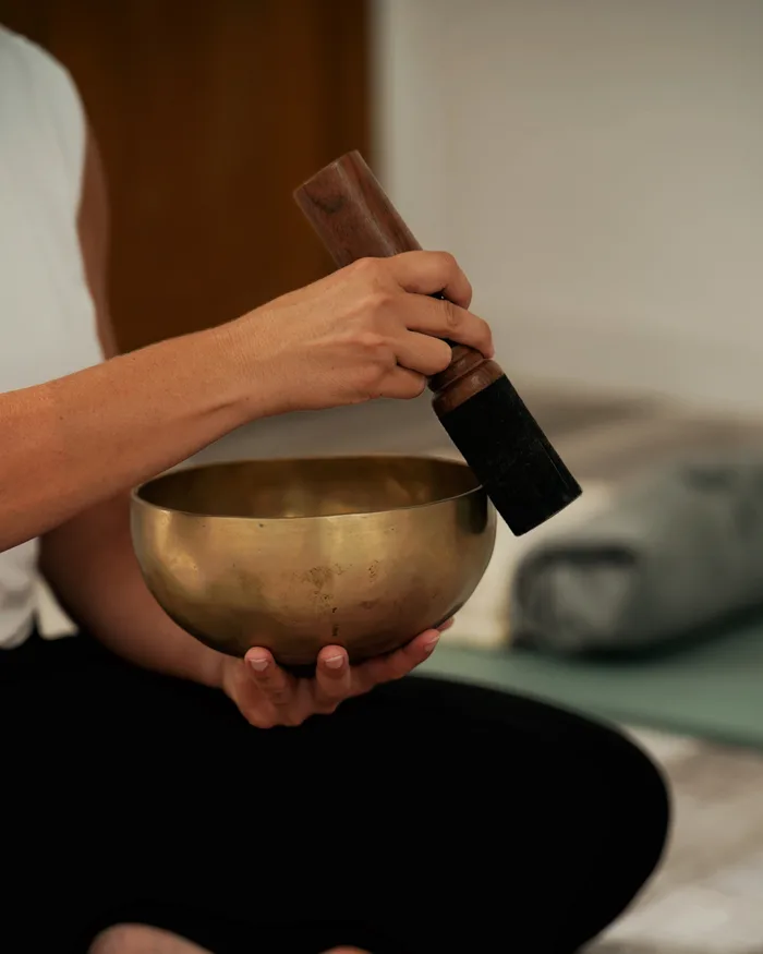 Bol chantant tenu pendant une séance de Reiki au Well Studio de La Garde